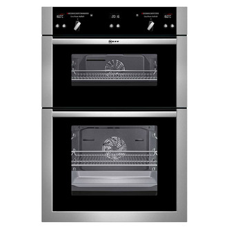 Neff U16E74N5GB Built-In CircoTherm Plus Double Oven in St/Steel