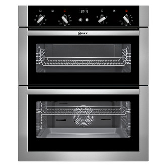 Neff U17M42N5GB Built-Under CircoTherm Plus Double Oven in St/Steel