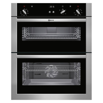 Neff U17S32N5GB Built-Under CircoTherm Double Oven in St/Steel