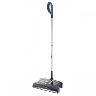 Shark V3800UK Master Cordless Carpet Sweeper in Graphite & Turquoise