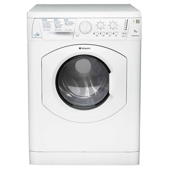 Hotpoint WDL756P AQUARIUS Washer Dryer in White 1600rpm 7kg 5kg LED