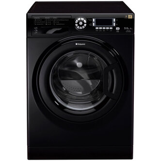Hotpoint WDUD9640K ULTIMA Washer Dryer in Black 1400rpm 9kg/6kg