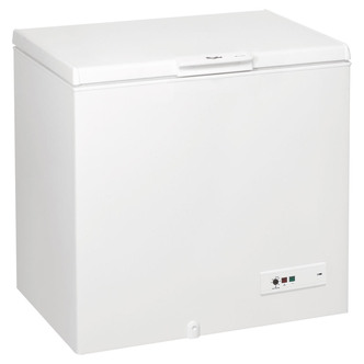 Whirlpool WHM3111.1 118cm Chest Freezer in White 312 Litre 0.92m F Rated