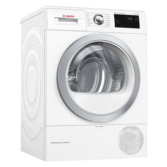 Bosch WTW87660GB Serie-6 8kg Heat Pump Tumble Dryer in White A+++ Rated