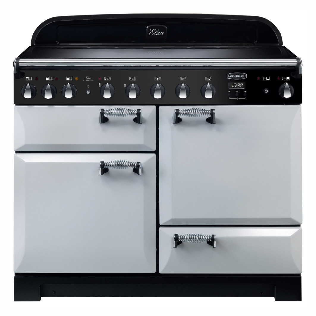 Rangemaster 117800 110cm ELAN DELUXE Induction Range Cooker in Royal Pearl