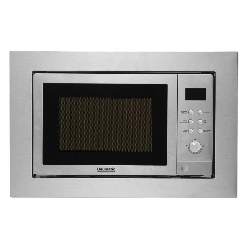 Baumatic BMC253SS Built In Combination Microwave Oven in St/Steel, 25L