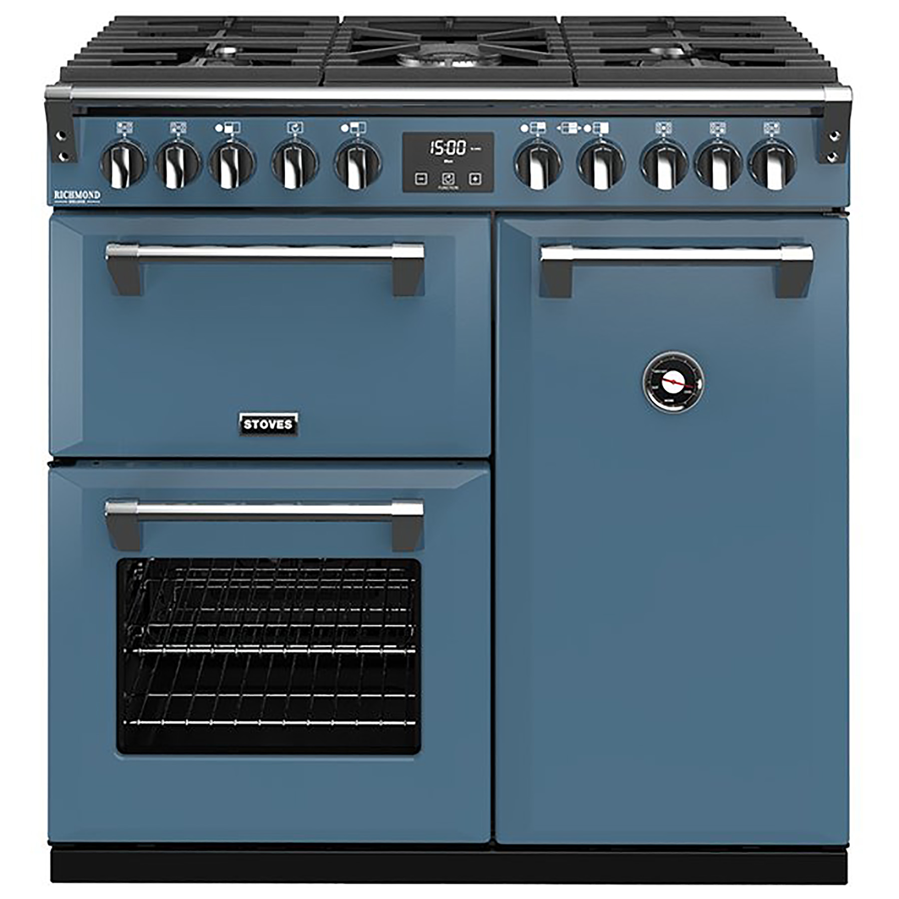 Stoves 444410903 90cm Richmond DX S900DF CB Dual Fuel Range Thunder Blue
