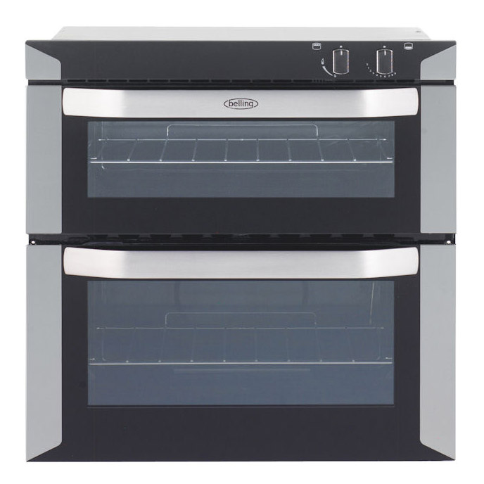 Belling 444441106 70cm Built Under LPG Twin Cavity Oven in St/Steel
