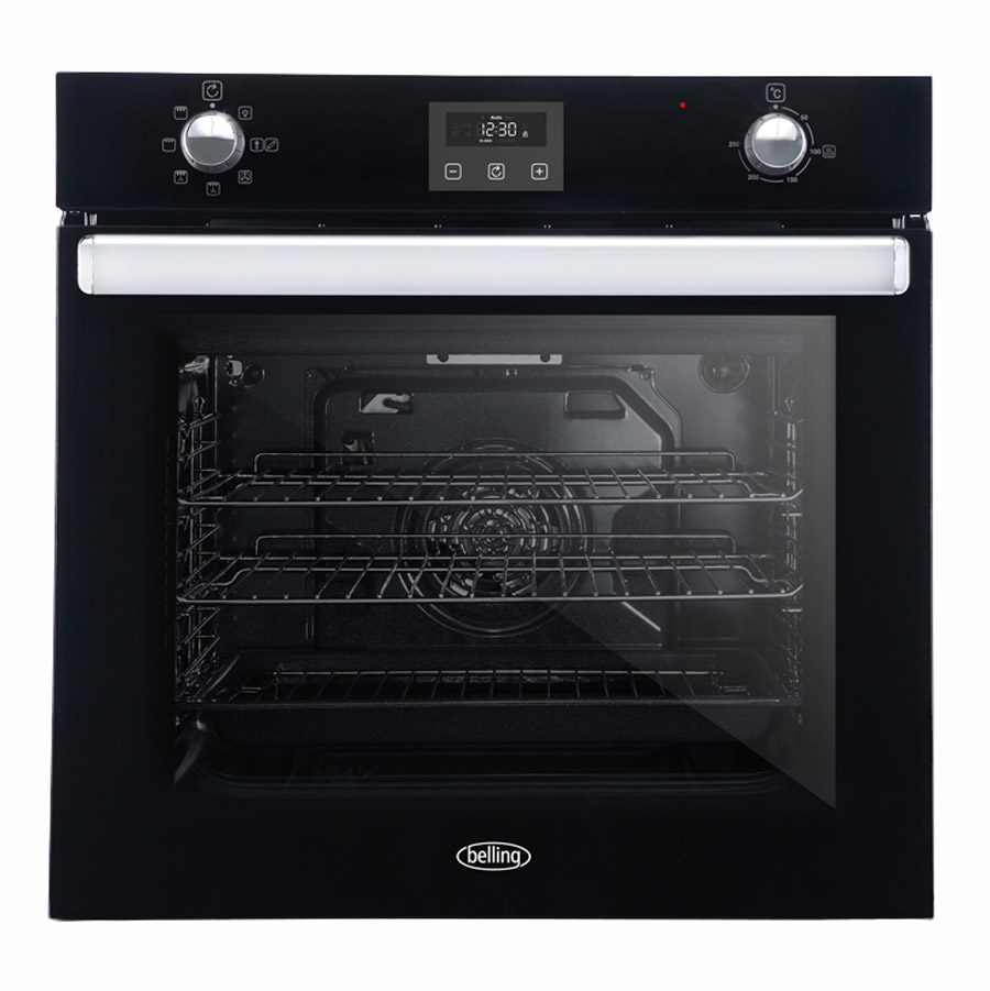 Belling 444444774 BuiltIn Electric Single Oven in Black 70L