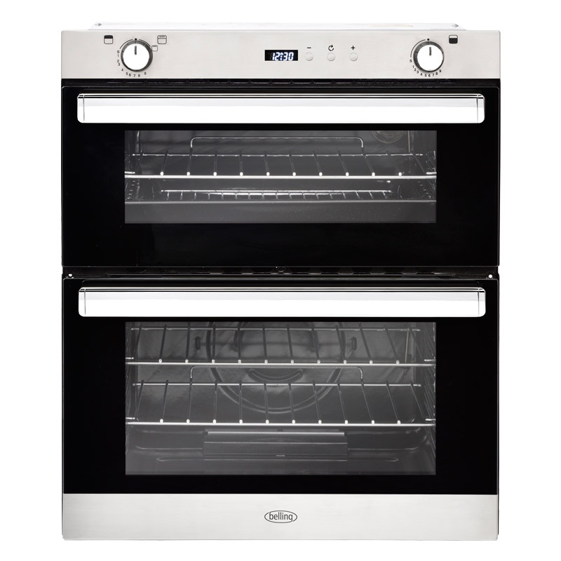 Belling 444444793 70cm BuiltUnder Gas Double Oven in St/Steel