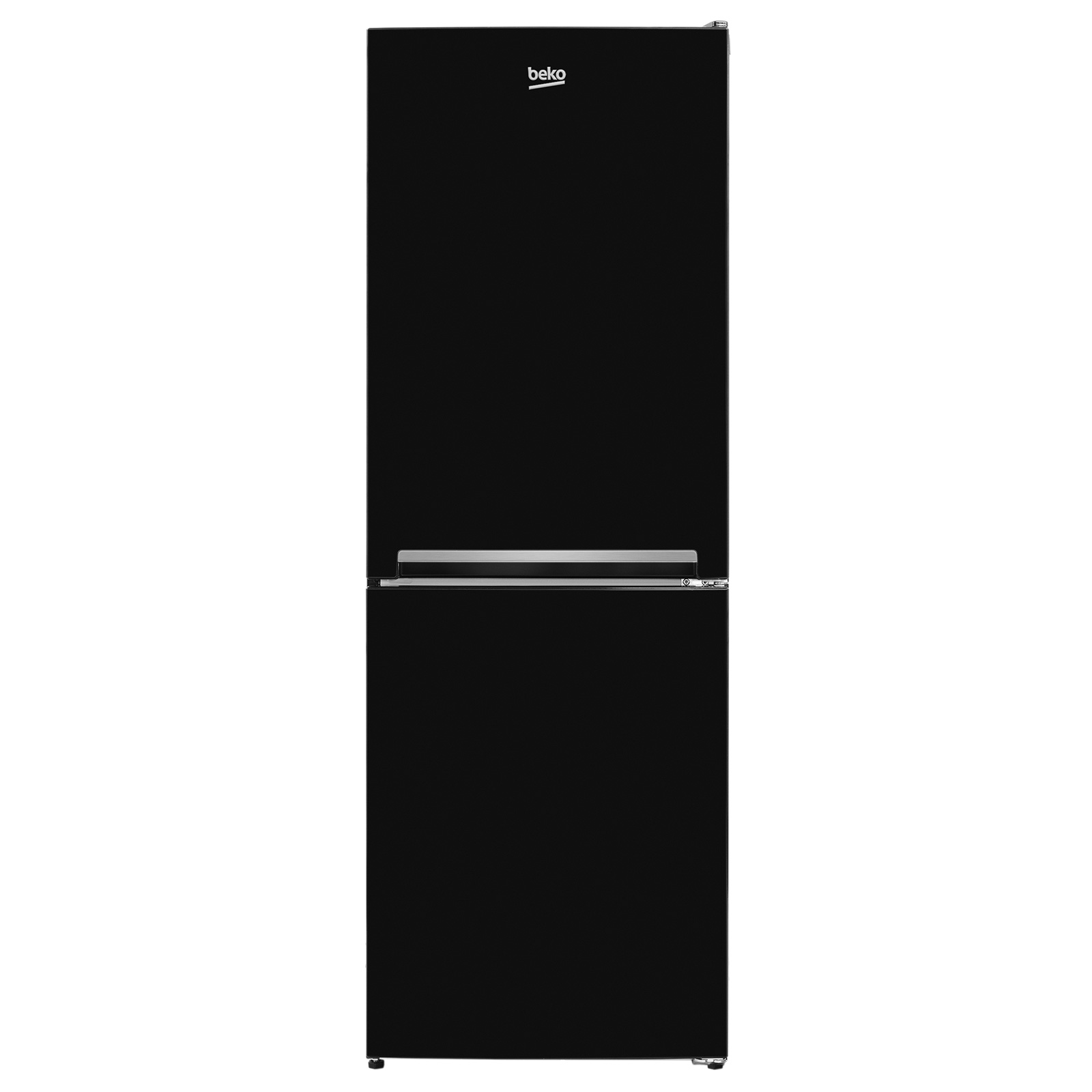 Beko Cfg3552b 55cm Frost Free Fridge Freezer In Black 1 53m F Rated