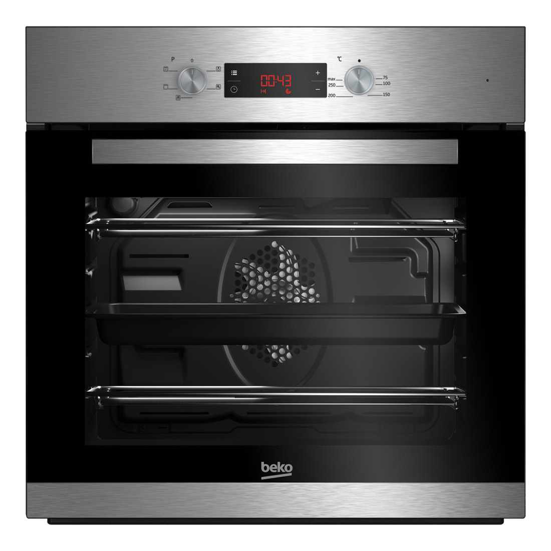 Beko CIF81X Built In Electric Single Fan Oven in St/Steel LED Timer