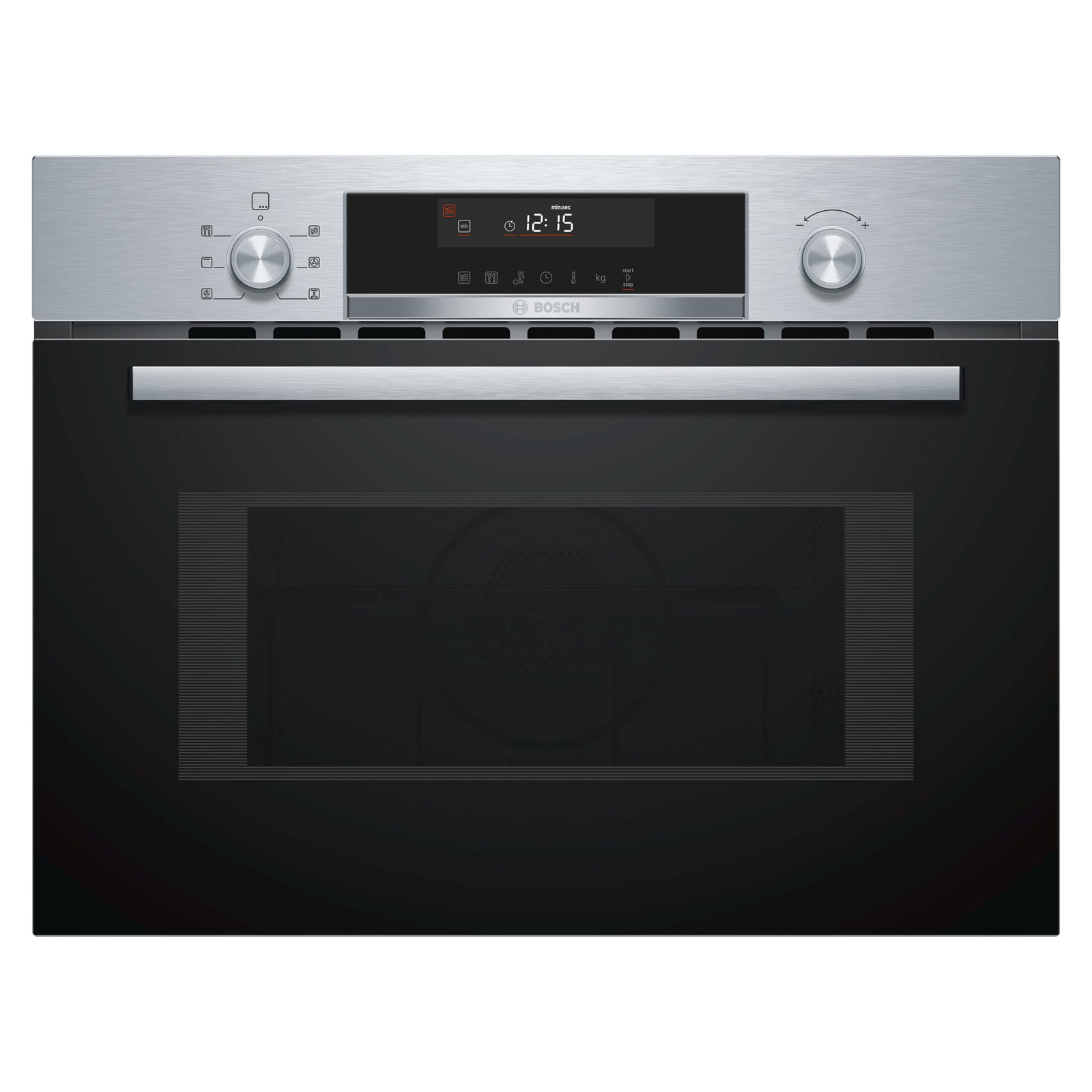 Bosch CMA585MS0B BuiltIn Microwave Oven & Grill in Br/Steel, 44L 1000W