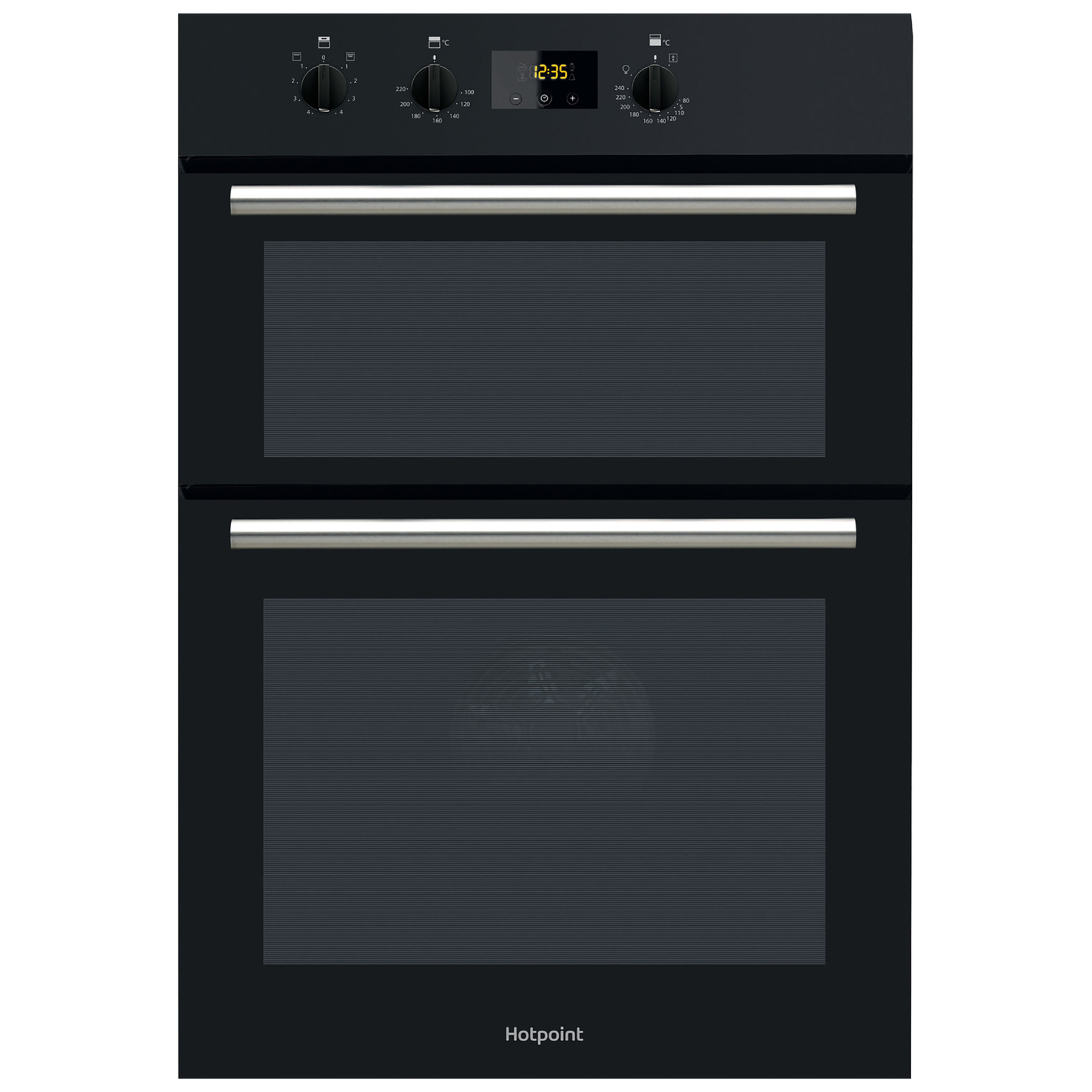 Hotpoint DD2540BL Built In Electric Double Oven in Black