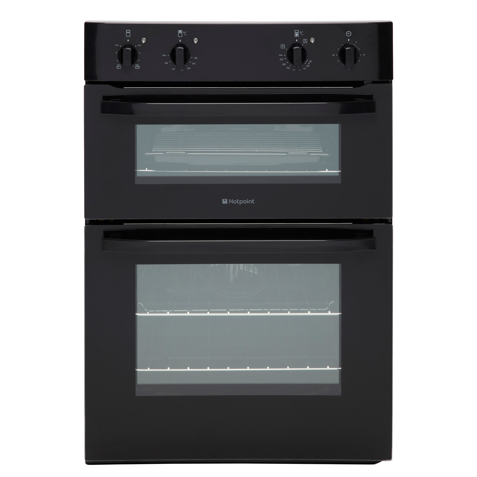 Hotpoint DH51K First Edition Built In Electric Double Oven in Black