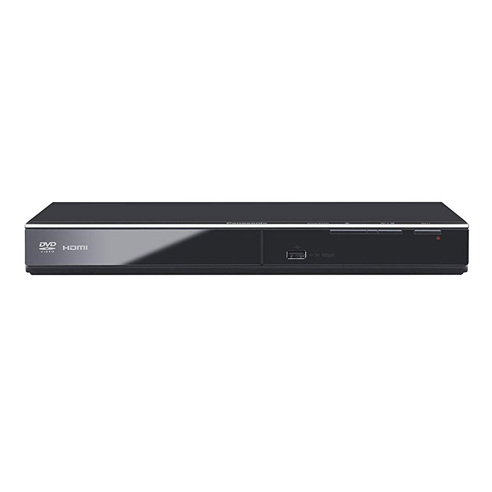 Panasonic DVDS700EBK DVD Player in Black with USB & 1080p UpConversion
