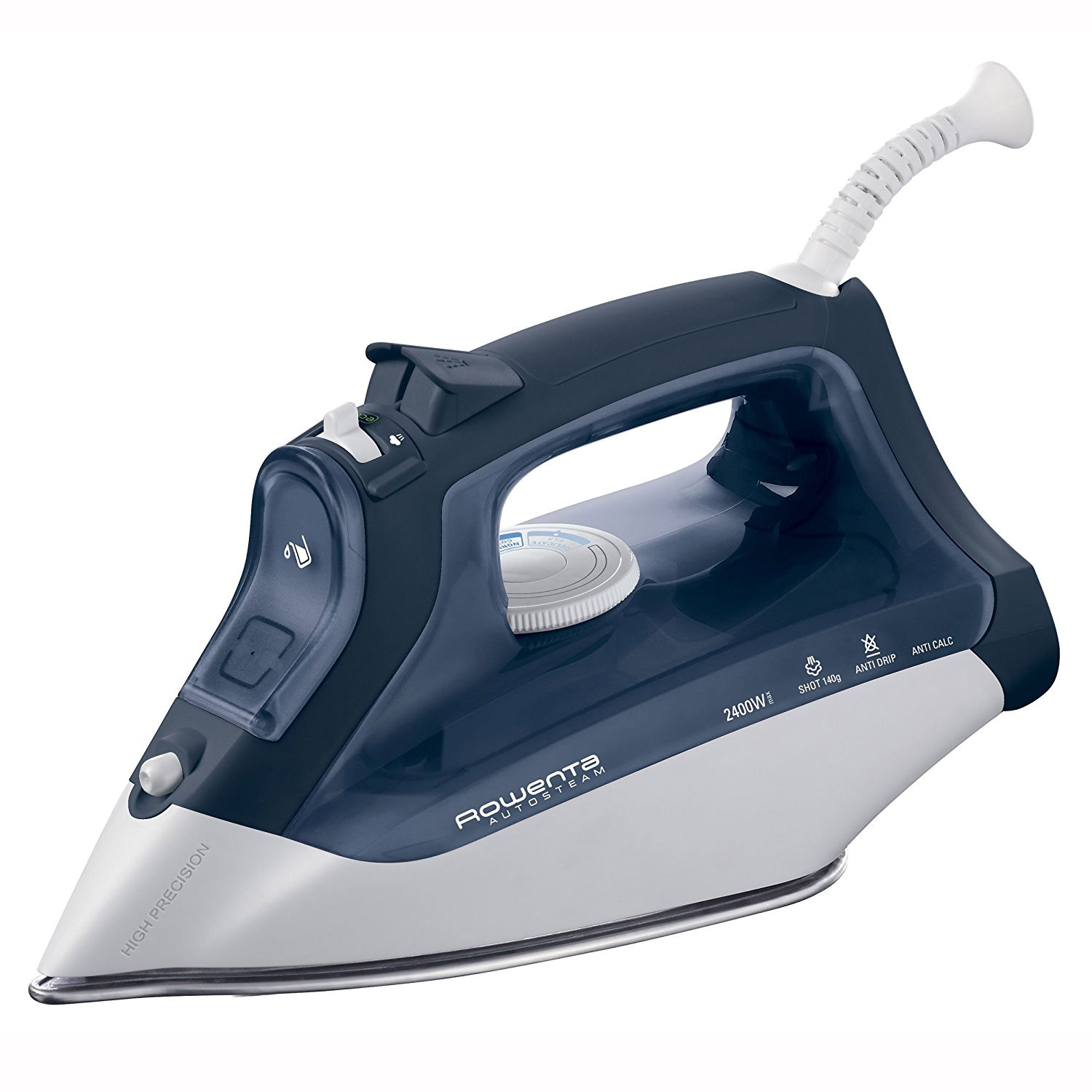Rowenta DW4120 Autosteam Steam Iron in Blue, 2400W 140g Steam Shot