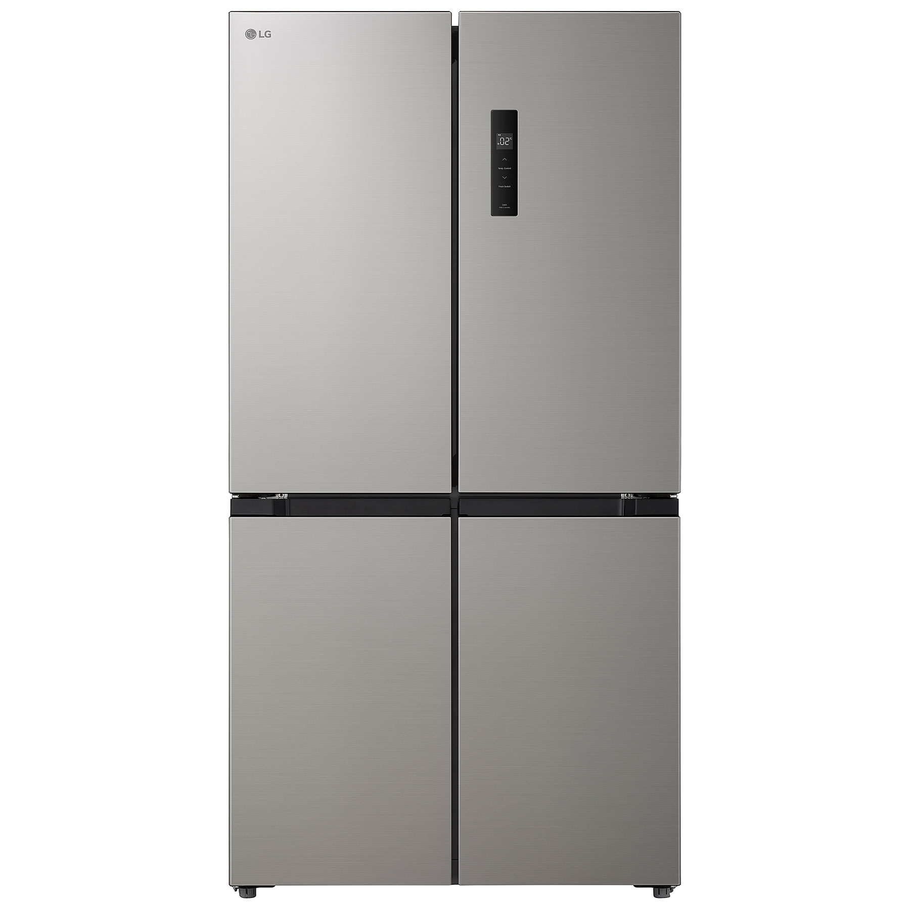 LG GMM41MSBEM American Fridge Freezer in Silver Frost Free