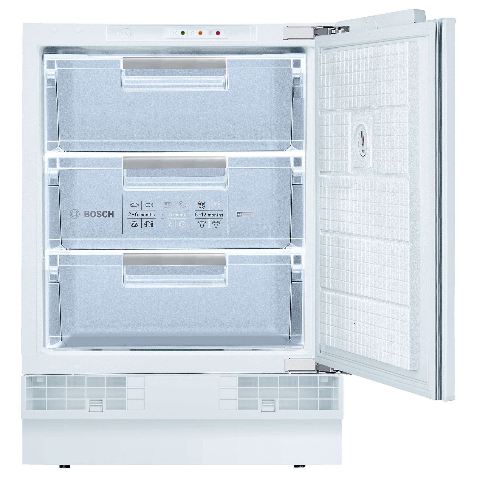 Bosch GUD15AFF0G 60cm Built Under Integrated Freezer, 0.82m 98L A+