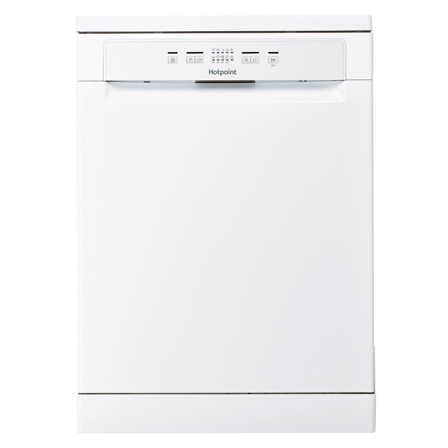 hotpoint dishwasher white