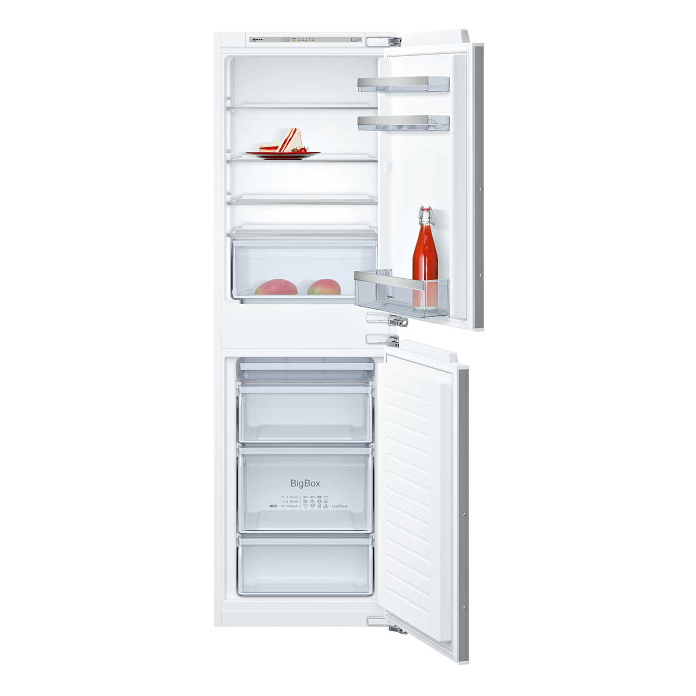 Neff Ki5852f30g Integrated Low Frost Fridge Freezer 1 77m 50 50 A