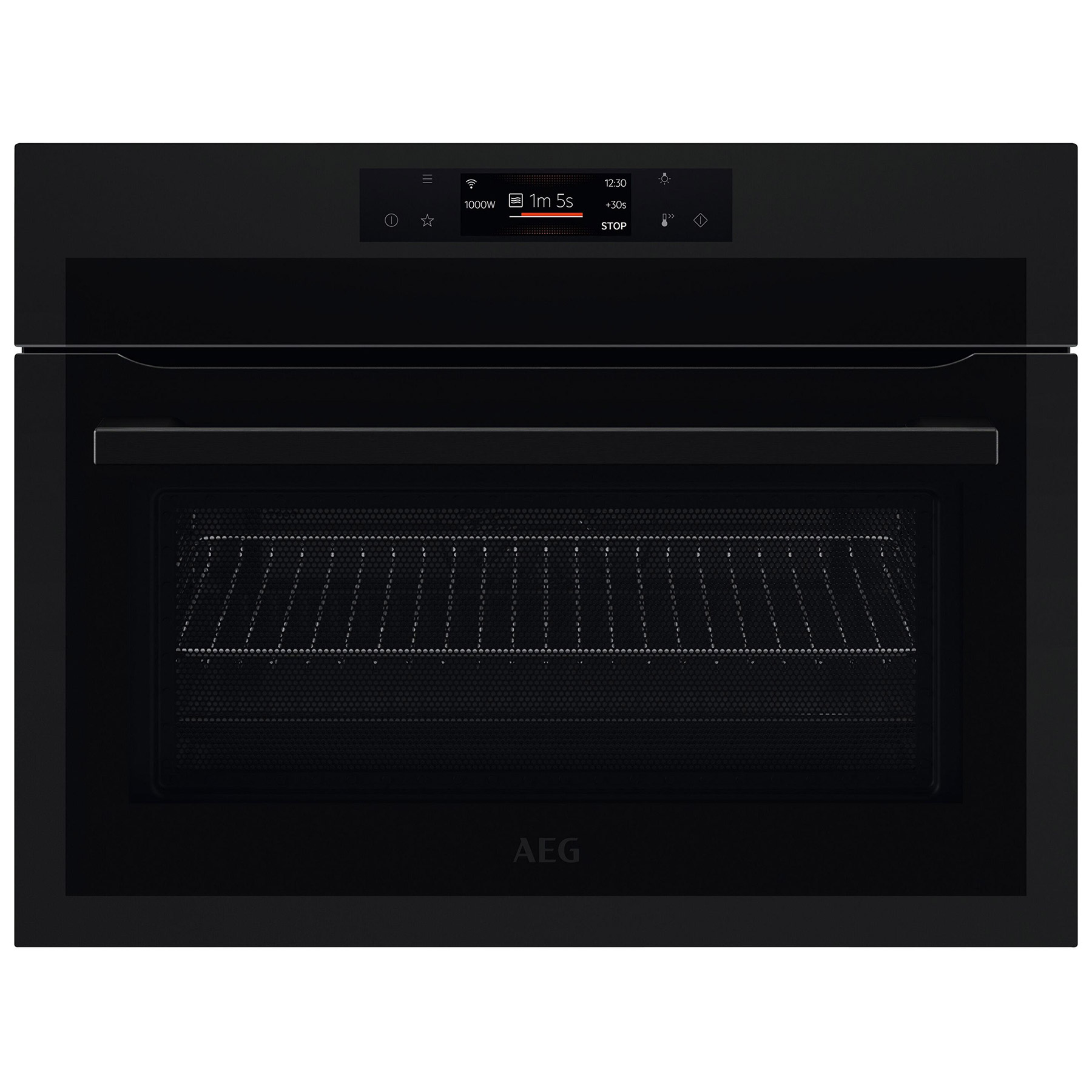 AEG KME768080T 8000 Series 60cm Built In Combi Microwave Oven MattBlk