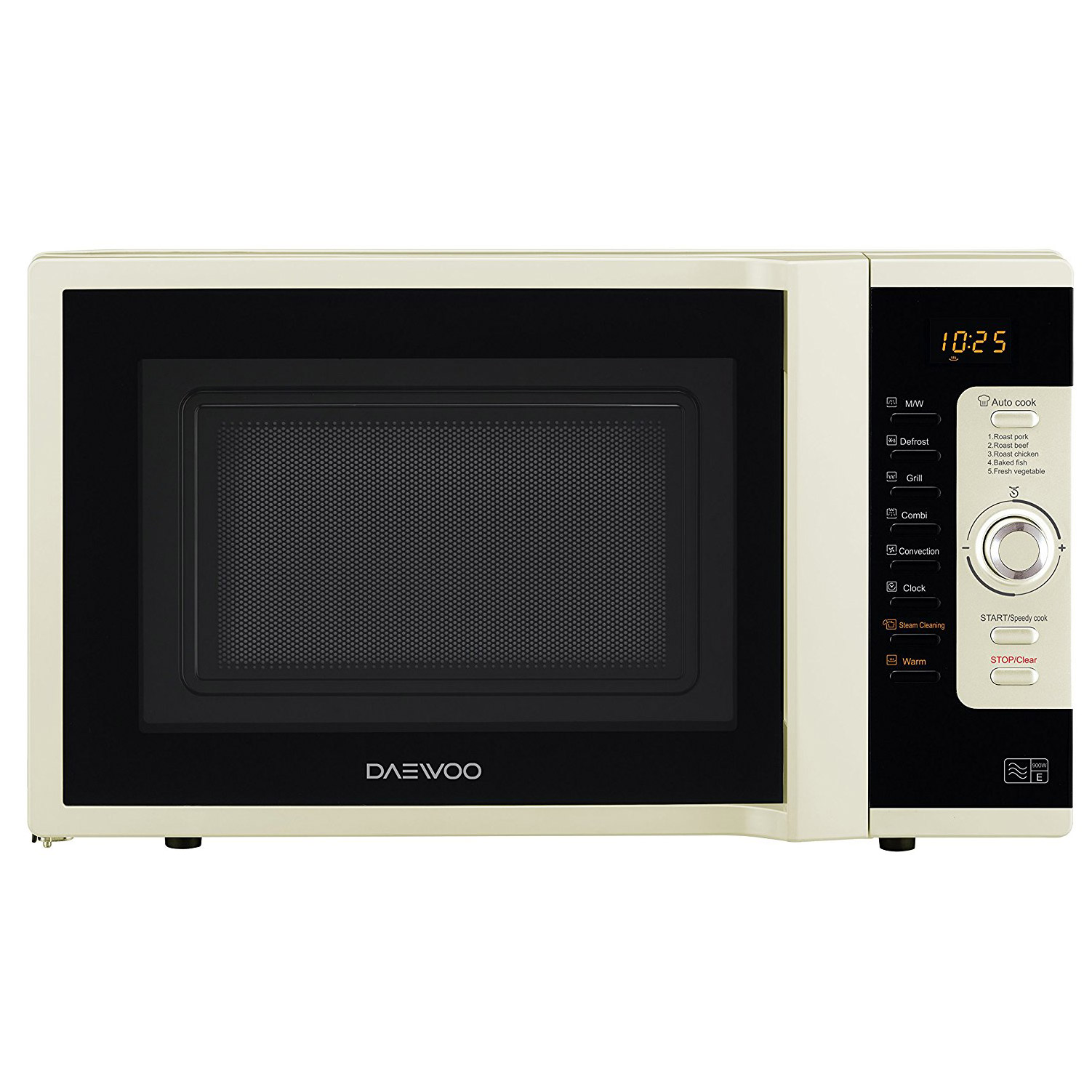 Daewoo KOC9C0TC Combination Microwave Oven in Cream, 28L 900W
