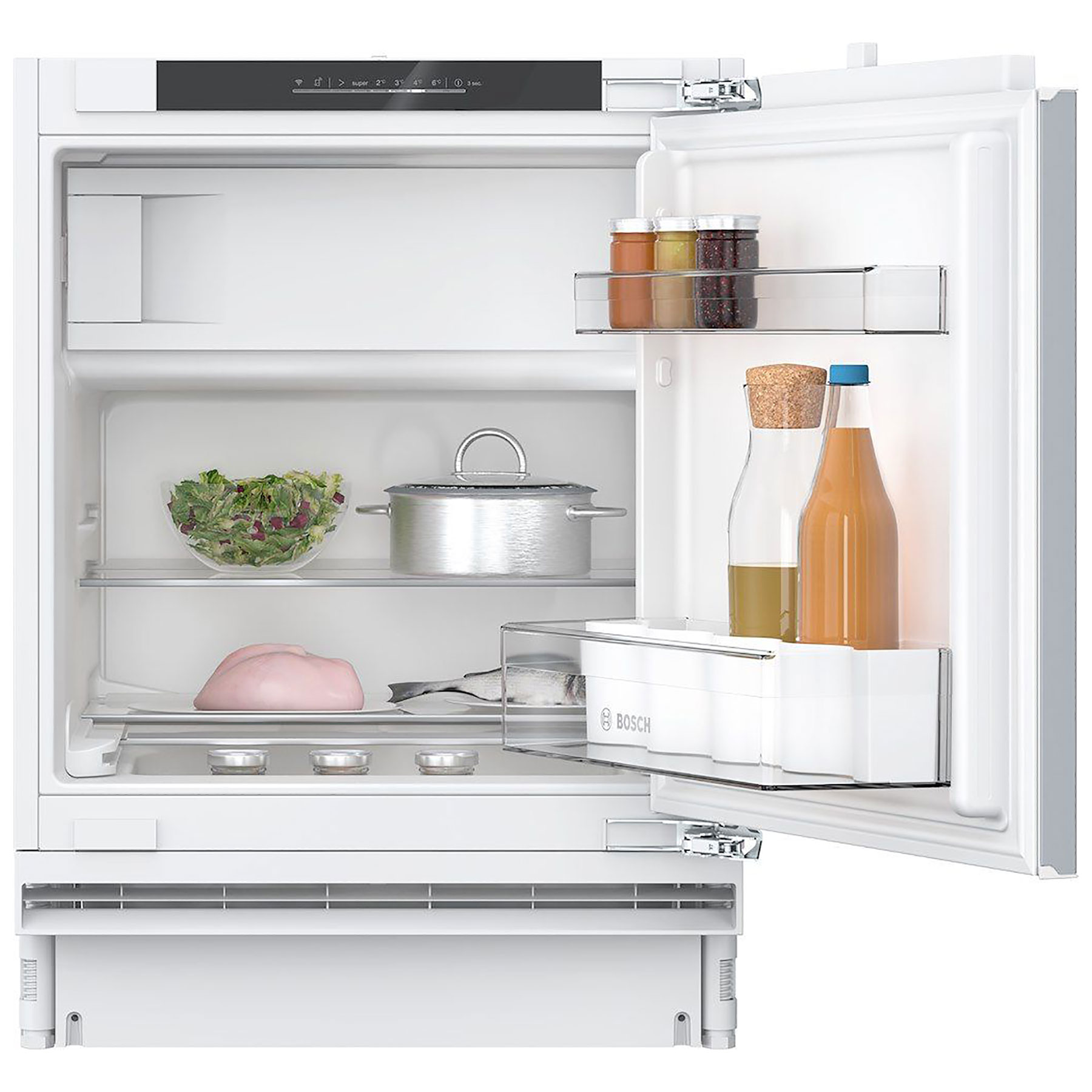Bosch KUL22VFD0G Series 4 82cm High Integrated Undercounter Fridge with Ice Box 60cm Wide