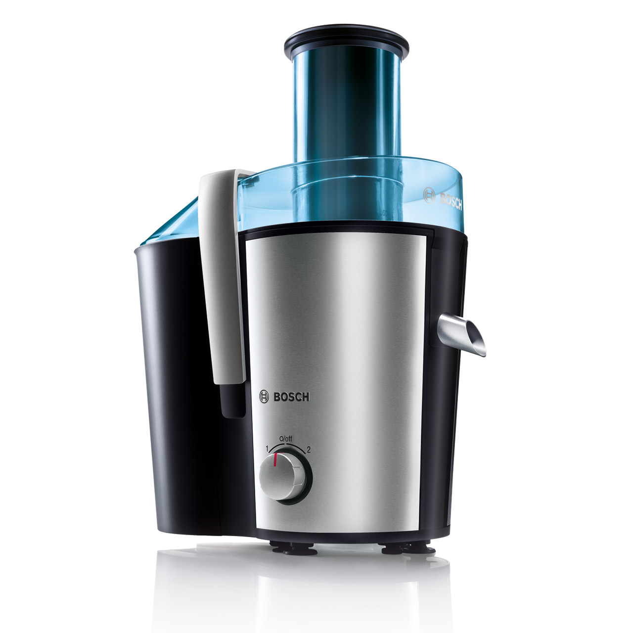 Bosch MES3000GB 700W Whole Fruit Juicer Brushed St/Steel & Black