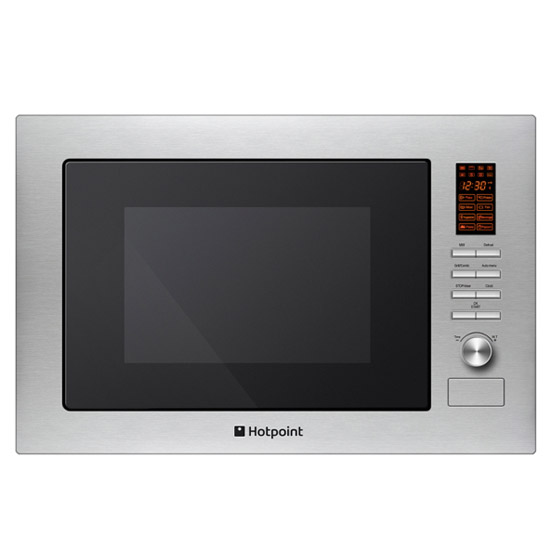 Hotpoint MWH222.1X Built In Microwave Oven with Grill in St/Steel 900W 25L