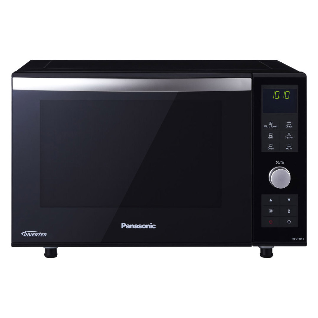 Panasonic NN-DF386BBPQ 23L Combination Microwave With Flatbed Design In Black 
