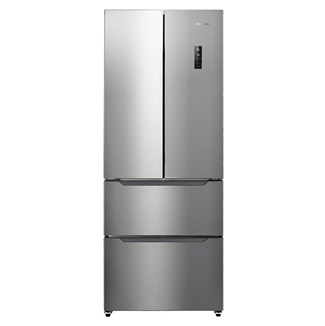 Hisense RF489N4BC1 American Style Fridge Freezer in Stainless Steel Look
