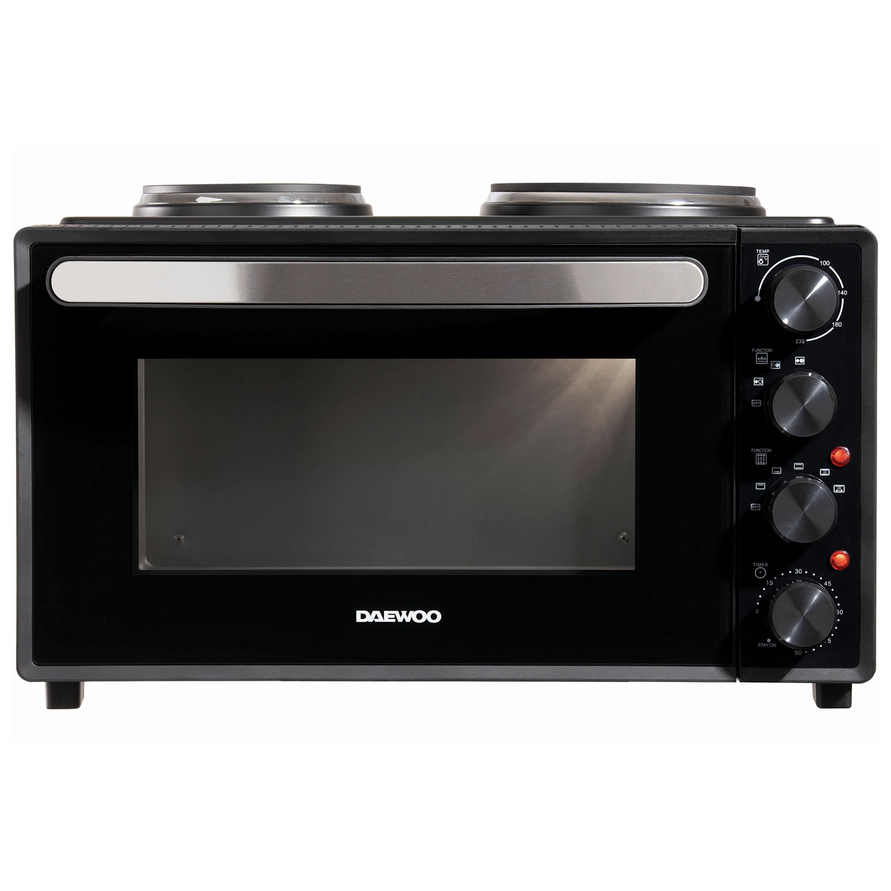 Daewoo SDA1610GE Countertop Electric Cooker Black 42L 3000W