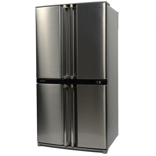 Sharp SJF740STSL 4 Door Fridge Freezer in Stainless Steel Finish