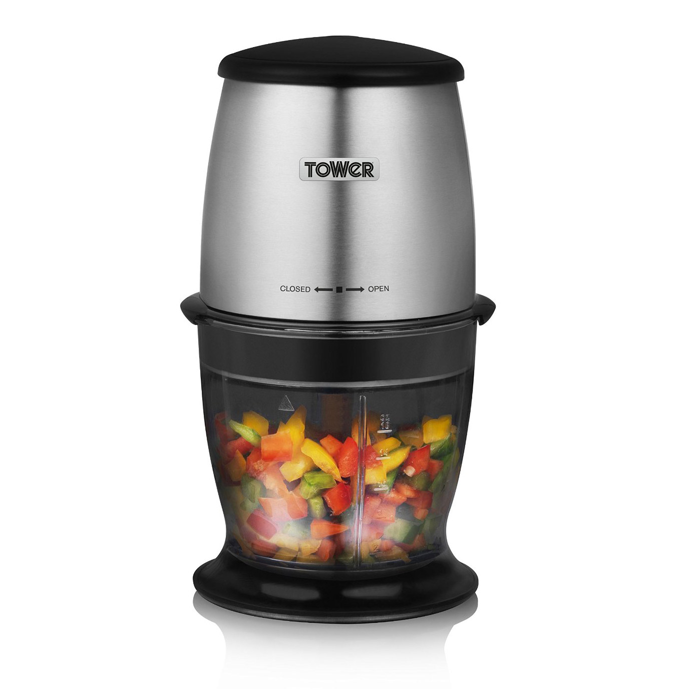 Tower T12009 Dual Bladed Mini Chopper & Grinder