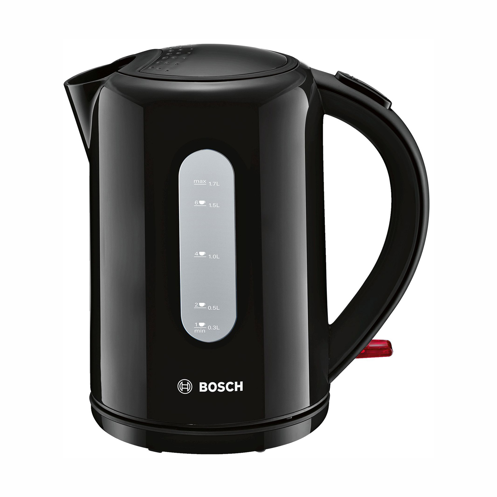 Bosch TWK76033GB Cordless Jug Kettle in Black, 1.7L 3.1 kW