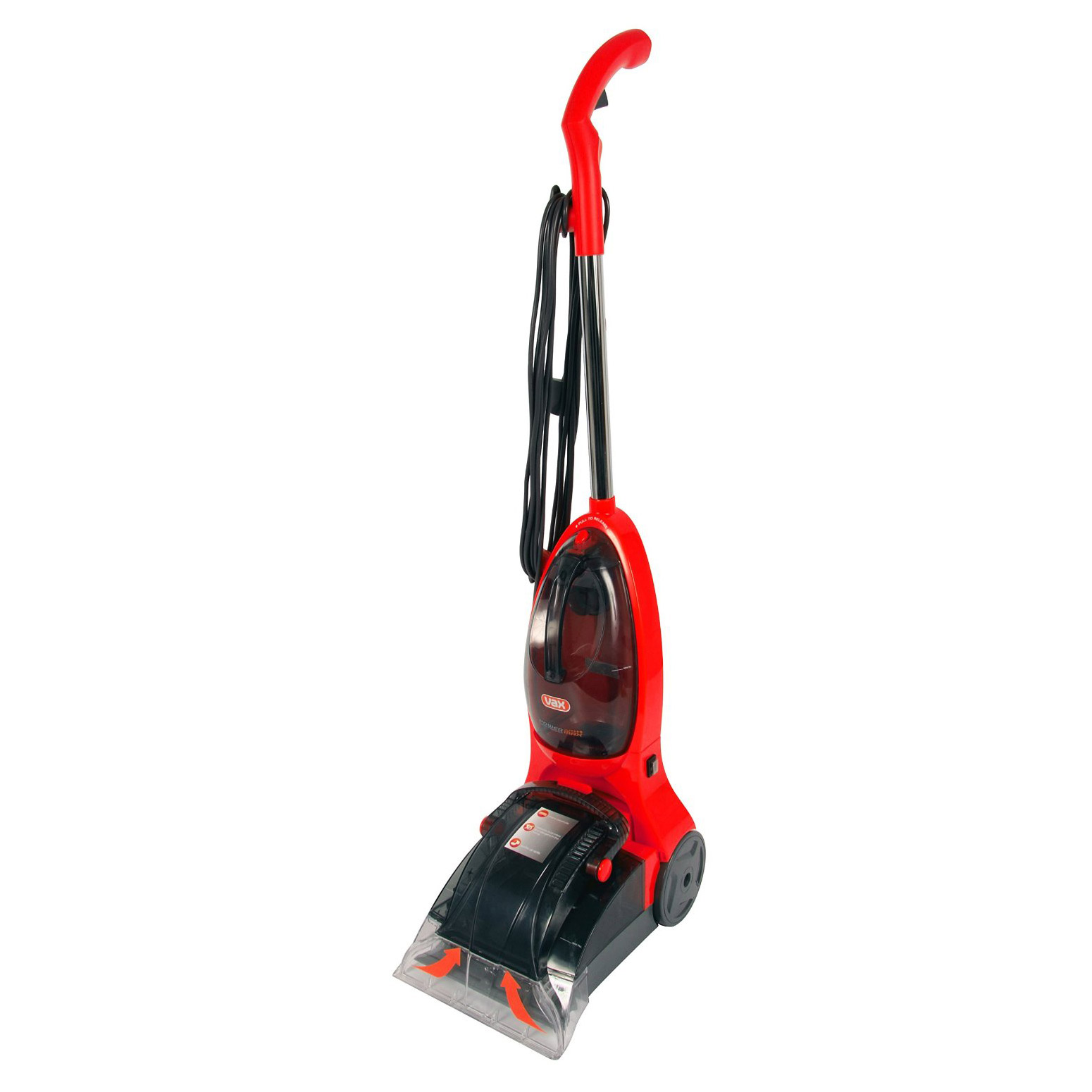 Vax VRS18W Rapide Spring Carpet Cleaner in Red, 500W