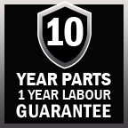 Free 10 Year Parts Gaurantee