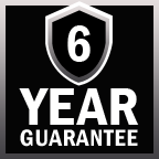 Free 6 Year Guarantee
