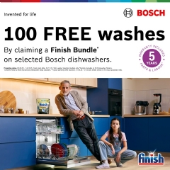 Bosch 100 Free Washes With Bosch