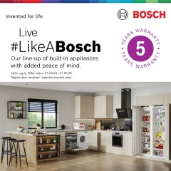 Bosch Free 5 Year Warranty With Bosch