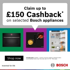 Bosch Up To £150 Cashback With Bosch