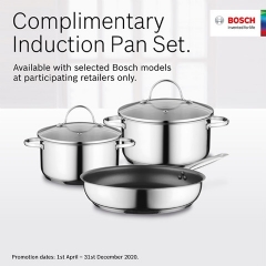 Bosch FREE Bosch Pan Set!