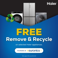 Haier Free Remove & Recycle With Haier