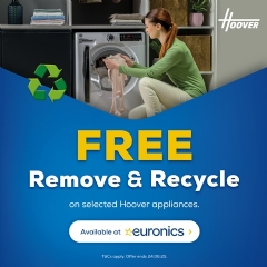Hoover Free Remove & Recycle With Hoover
