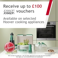 Hoover Up To £100 joseph Joseph Voucher With Hoover!