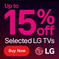 LG Get Up To An Extra 15 Percent Off With LG