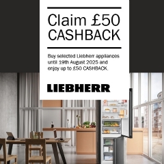 Liebherr Up To £50 Cashback With Liebherr