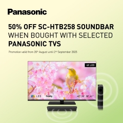 Panasonic 50% Off the SC-HTB258EBK With Panasonic