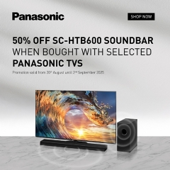 Panasonic 50% Off the SC-HTB600EBK With Panasonic
